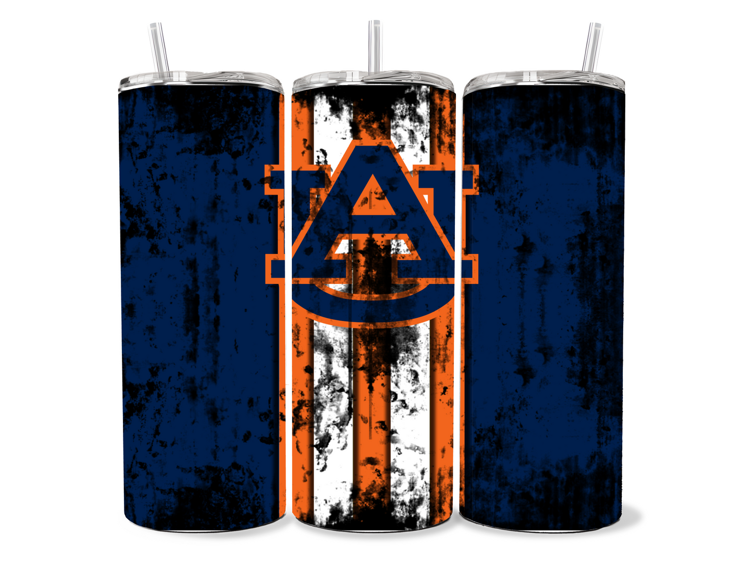 Auburn Grunge 20 oz Skinny Tumbler