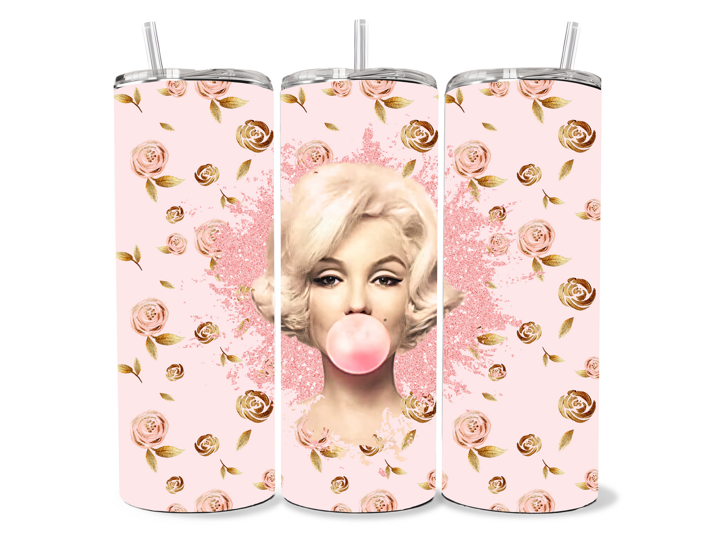Marilyn Monroe 20 oz Skinny Tumbler