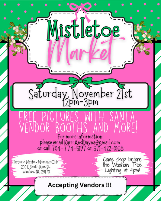 Early Bird Mistletoe Market Vendor Fee
