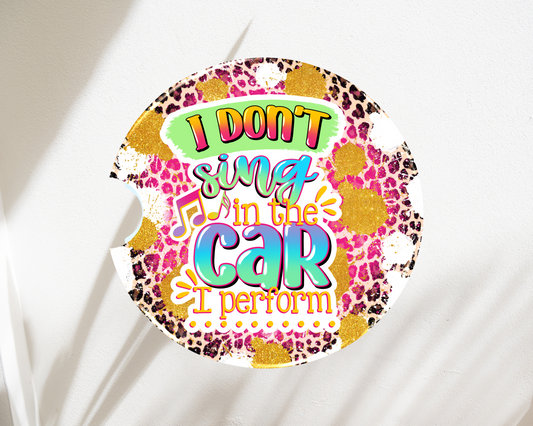 My Driving Scares Me Too Car Coasters