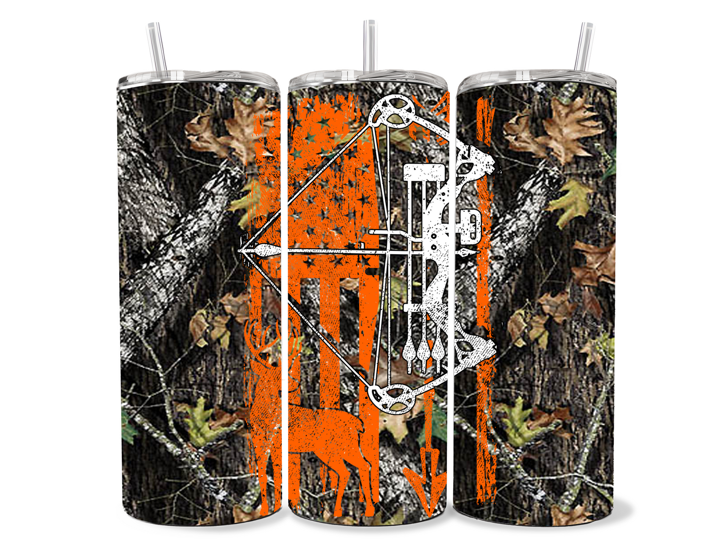 Hunting 20 oz Skinny Tumbler