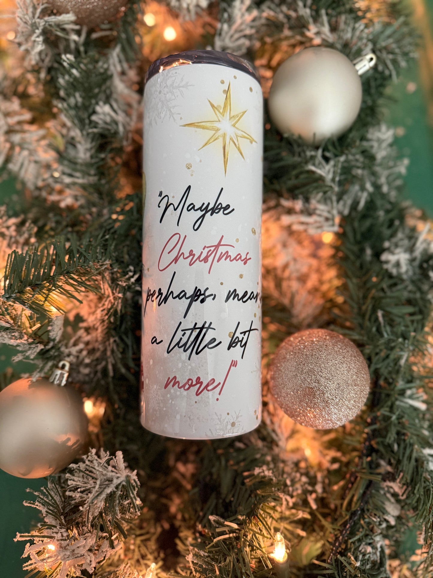 Grinch 20 oz Tumbler