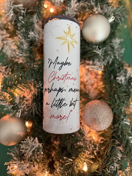 Grinch 20 oz Tumbler