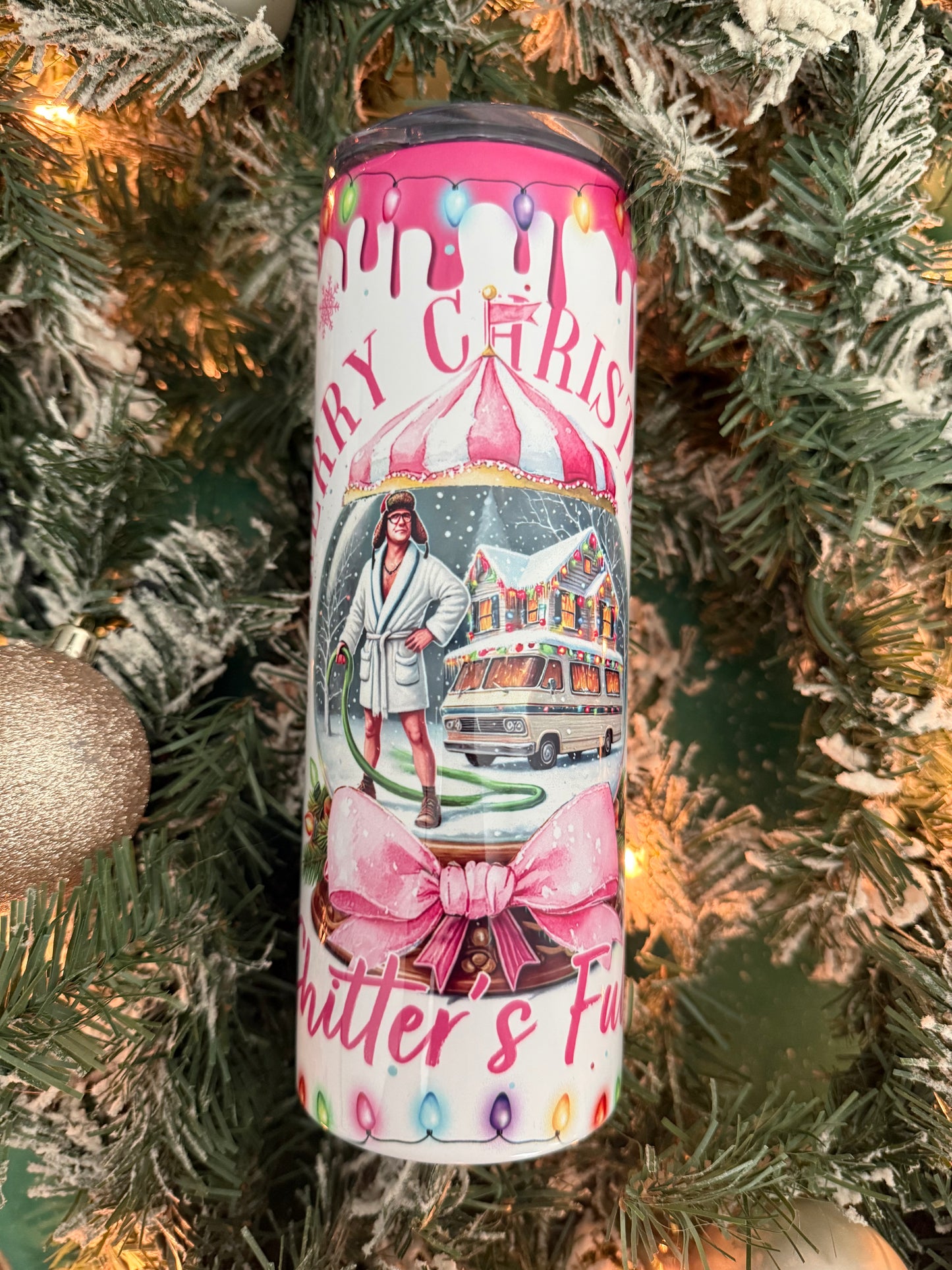 Christmas Vacation "Shitter's Full" 20 oz Tumbler