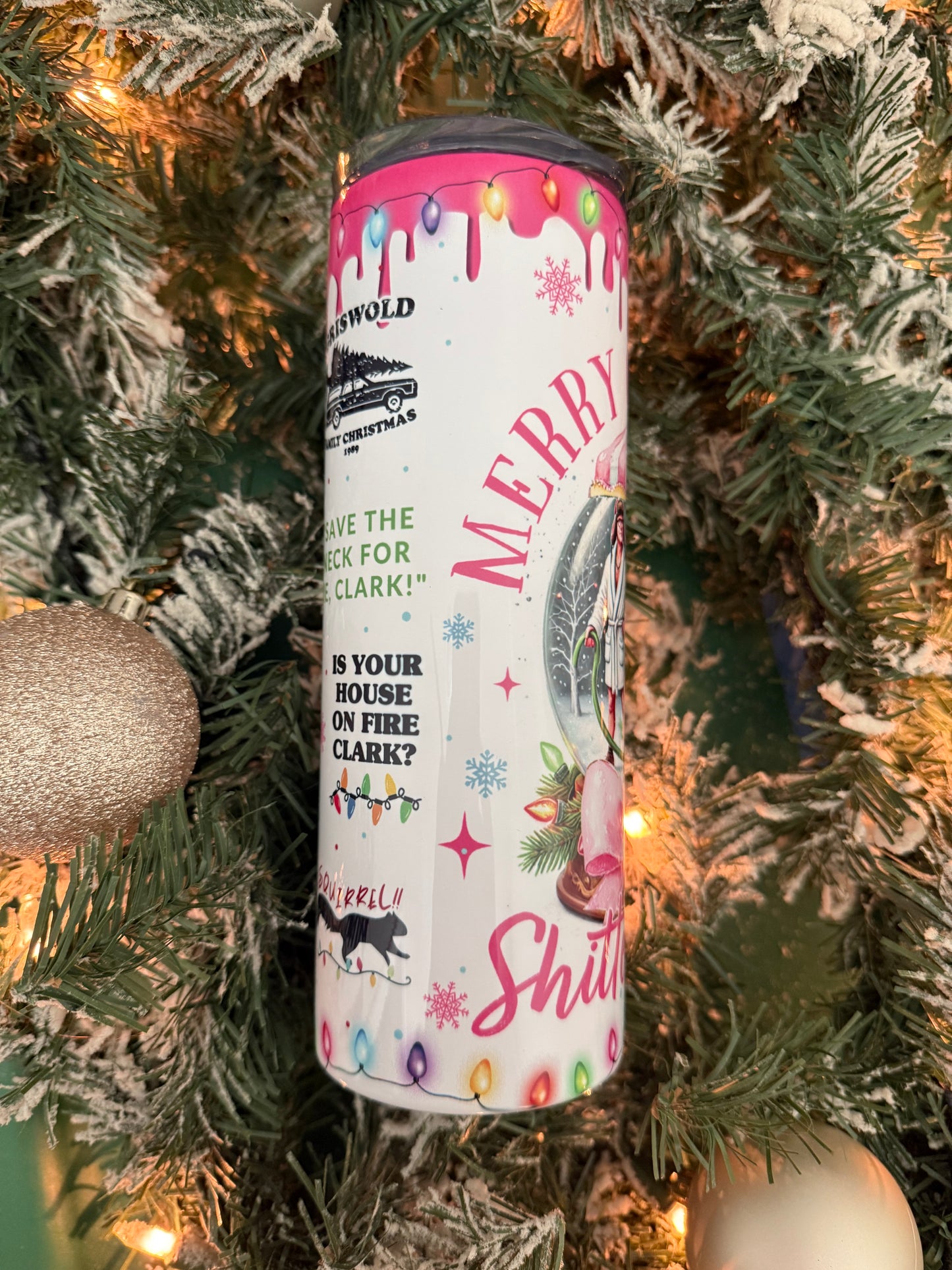 Christmas Vacation "Shitter's Full" 20 oz Tumbler