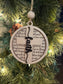 Faith Wooden Ornament