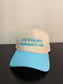 Put It on My Husband's Tab Two-Toned Embroidered Hat