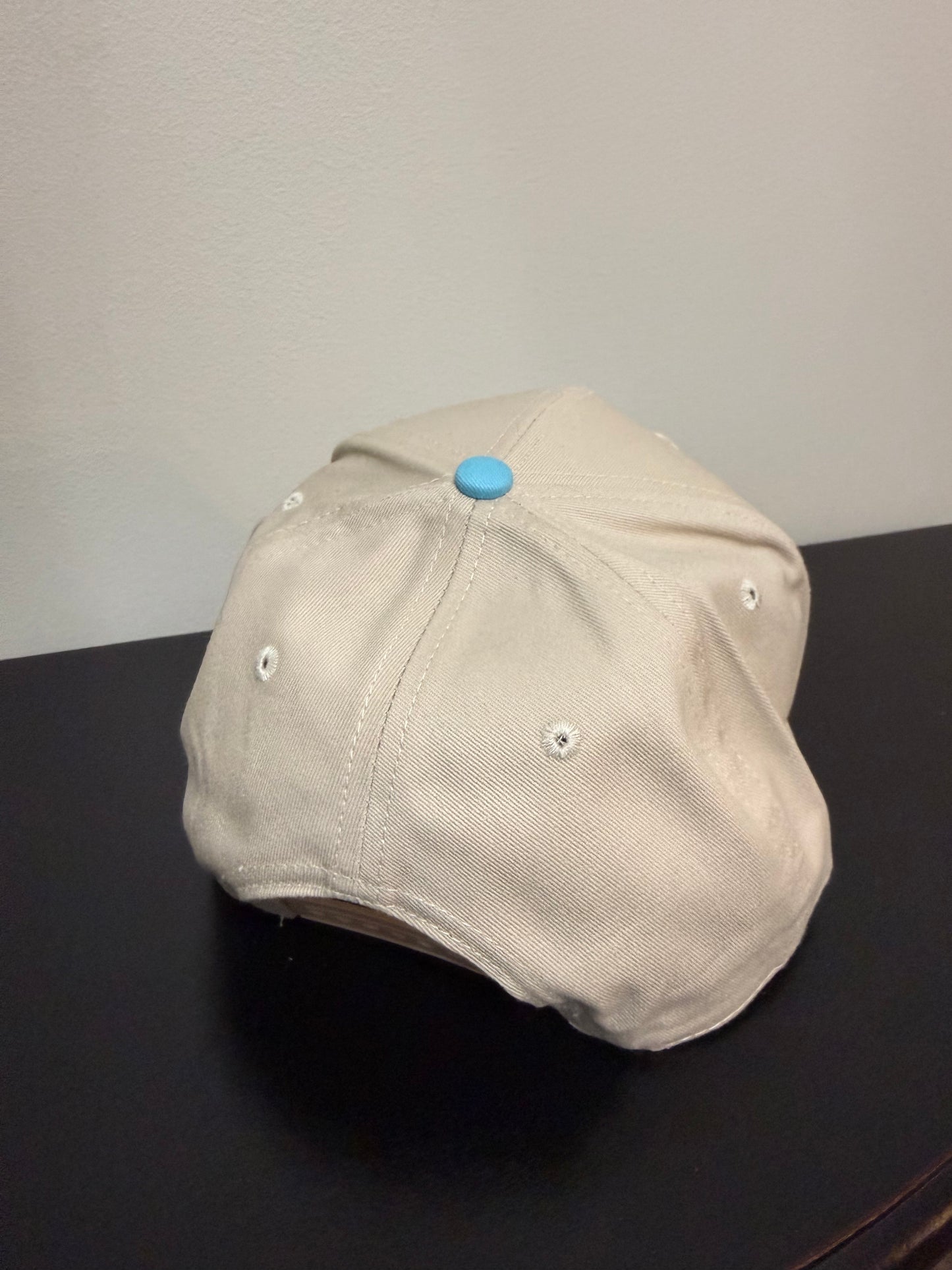 Put It on My Husband's Tab Two-Toned Embroidered Hat