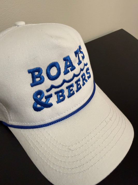Boats & Beers Embroidered Hat