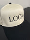 "Local" Two-Toned Embroidered Hat