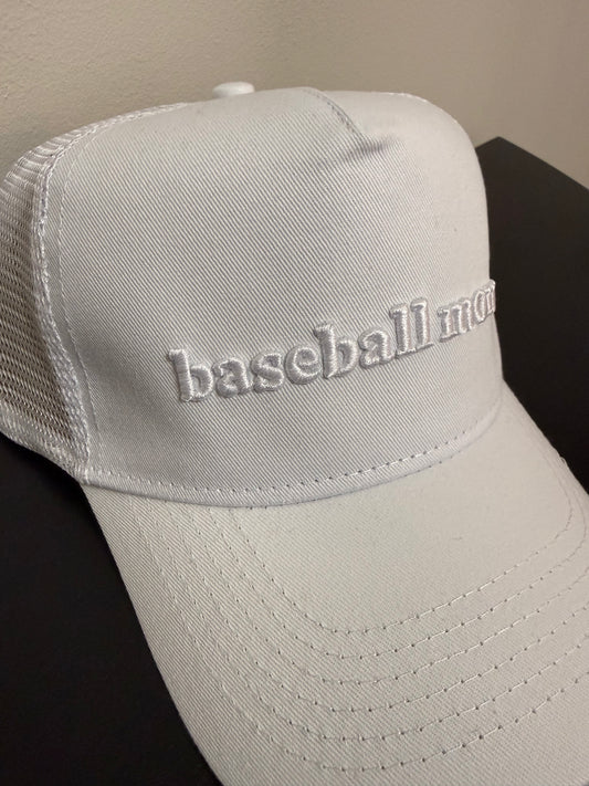 Baseball Mom 3D Embroidered Hat