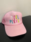 "Pool Please" Embroidered Foam Hat