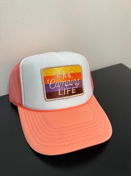Camping Life Patch Hat