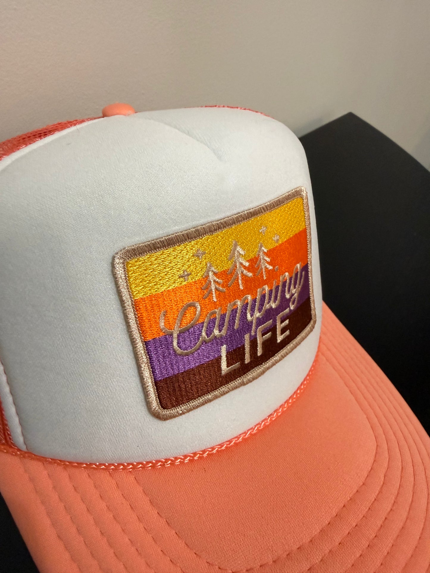 Camping Life Patch Hat