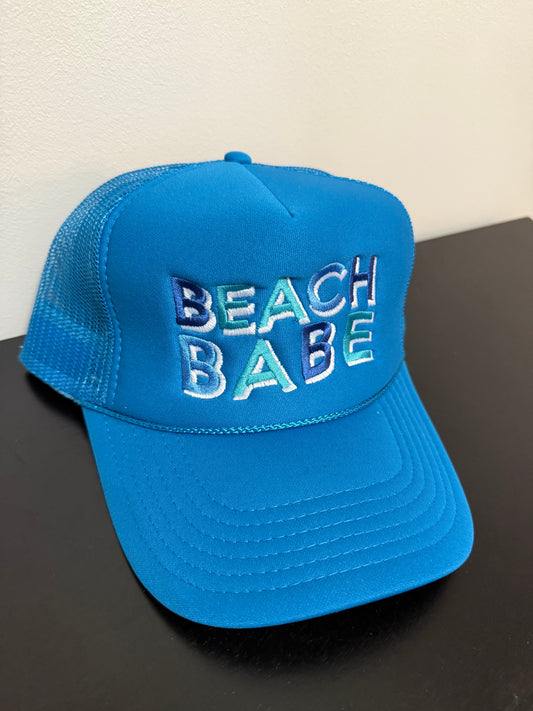 Beach Babe Embroidered Foam Hat