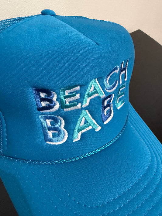 Beach Babe Embroidered Foam Hat