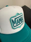 "Mama" Rhinestone Patch Foam Hat