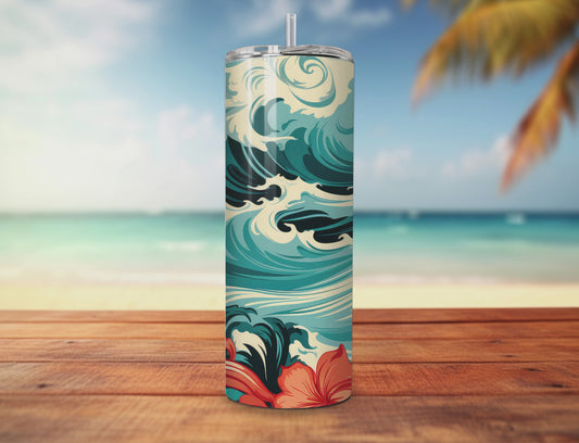 Hawaiian 20 oz tumbler