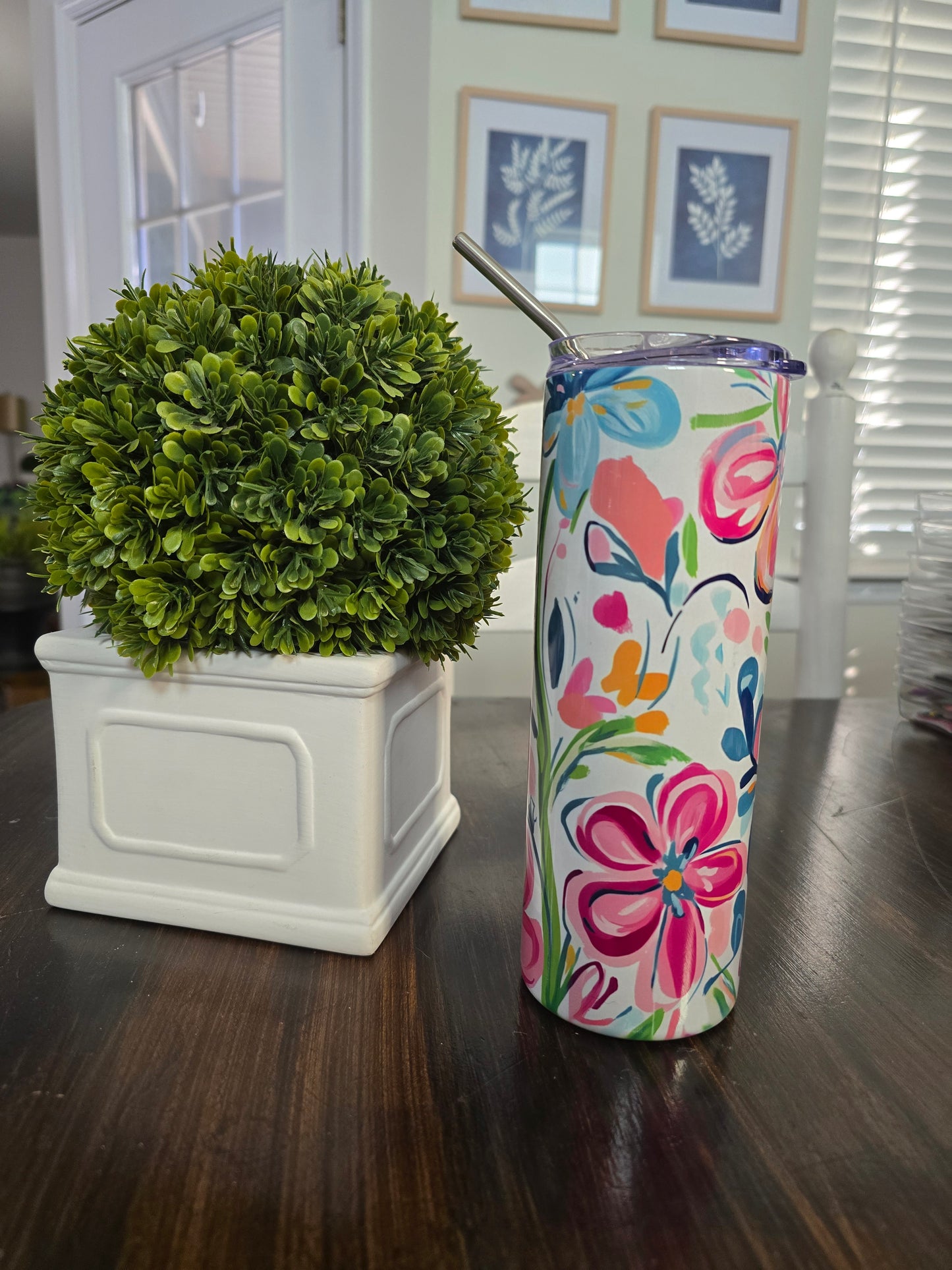 Beautiful Floral Tumbler